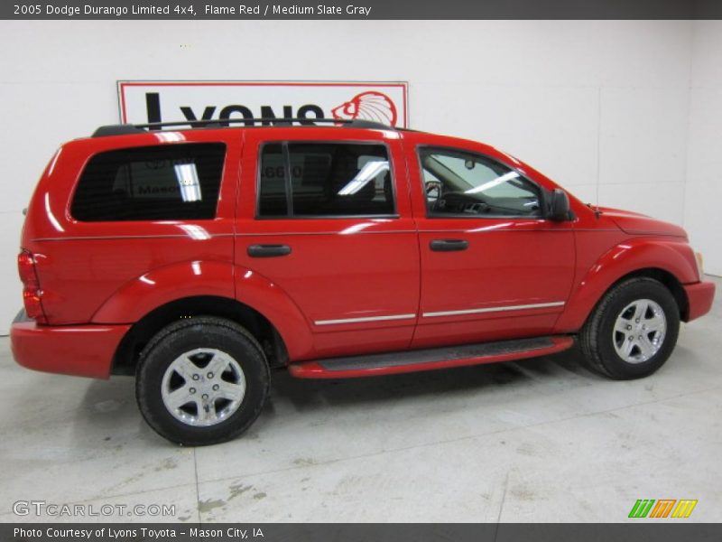 Flame Red / Medium Slate Gray 2005 Dodge Durango Limited 4x4