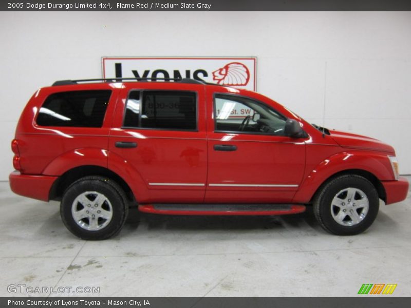 Flame Red / Medium Slate Gray 2005 Dodge Durango Limited 4x4