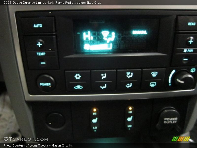 Flame Red / Medium Slate Gray 2005 Dodge Durango Limited 4x4