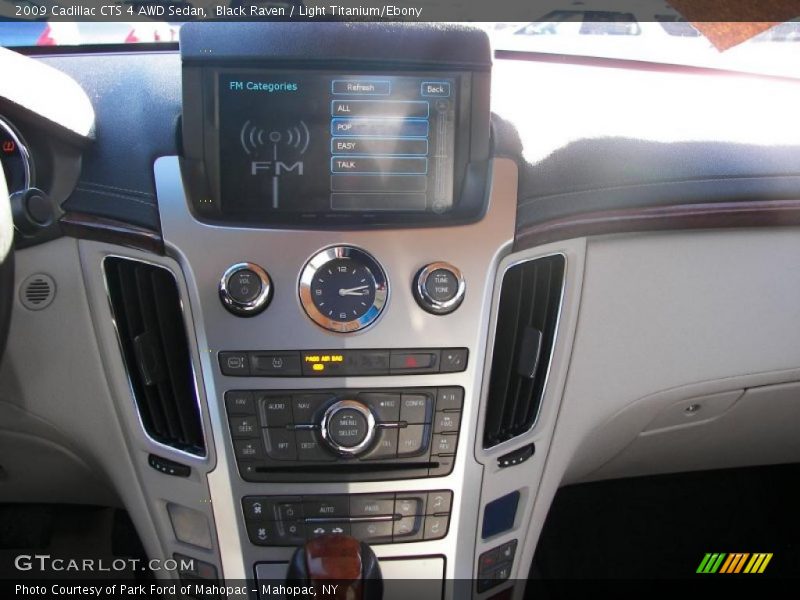 Black Raven / Light Titanium/Ebony 2009 Cadillac CTS 4 AWD Sedan