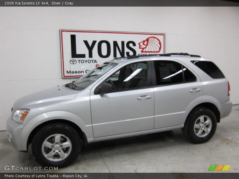 Silver / Gray 2006 Kia Sorento LX 4x4
