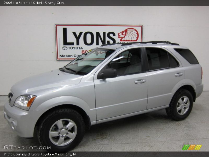 Silver / Gray 2006 Kia Sorento LX 4x4