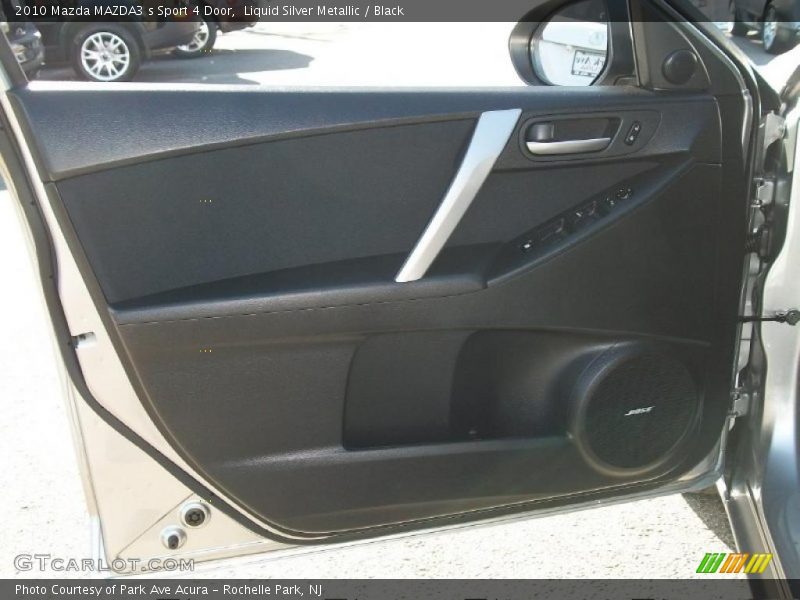 Liquid Silver Metallic / Black 2010 Mazda MAZDA3 s Sport 4 Door