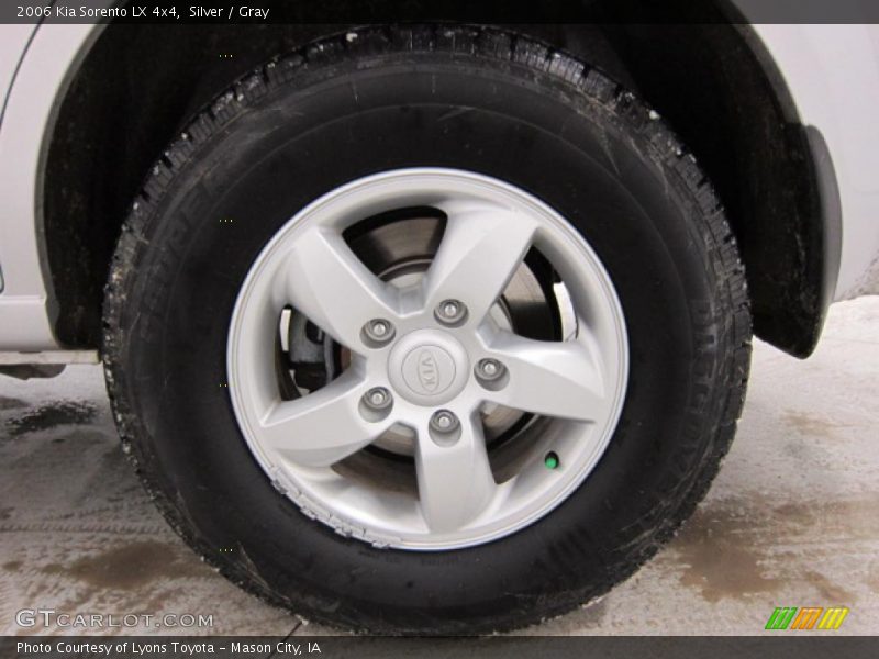 Silver / Gray 2006 Kia Sorento LX 4x4