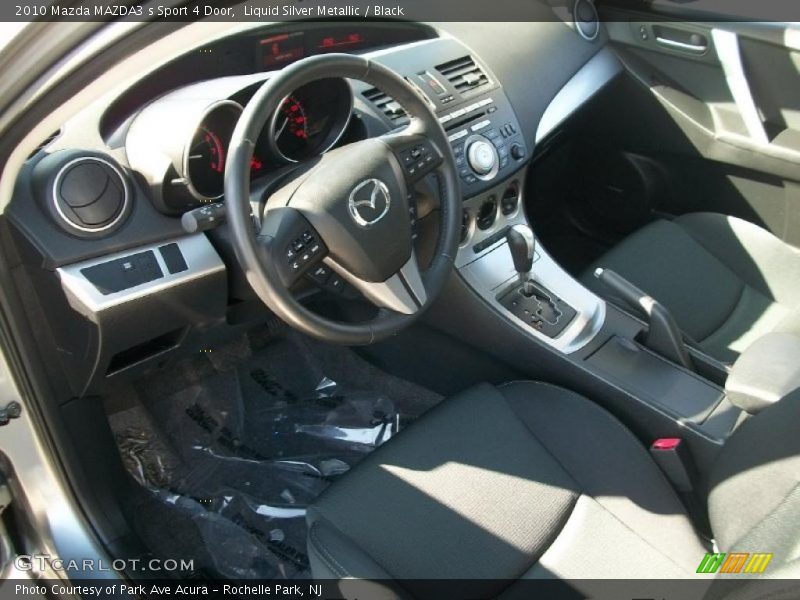  2010 MAZDA3 s Sport 4 Door Black Interior
