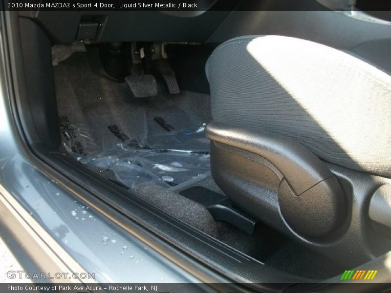 Liquid Silver Metallic / Black 2010 Mazda MAZDA3 s Sport 4 Door