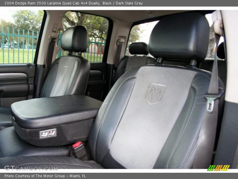  2004 Ram 3500 Laramie Quad Cab 4x4 Dually Dark Slate Gray Interior