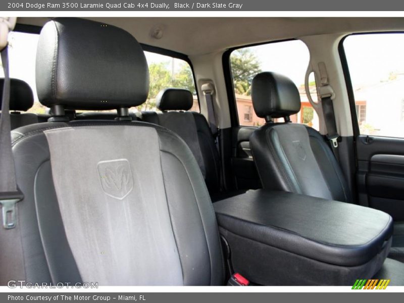  2004 Ram 3500 Laramie Quad Cab 4x4 Dually Dark Slate Gray Interior