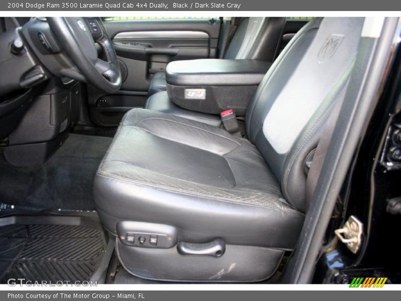 Black / Dark Slate Gray 2004 Dodge Ram 3500 Laramie Quad Cab 4x4 Dually