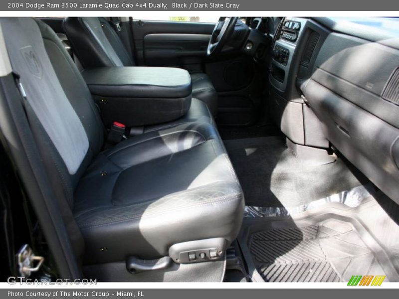 Black / Dark Slate Gray 2004 Dodge Ram 3500 Laramie Quad Cab 4x4 Dually