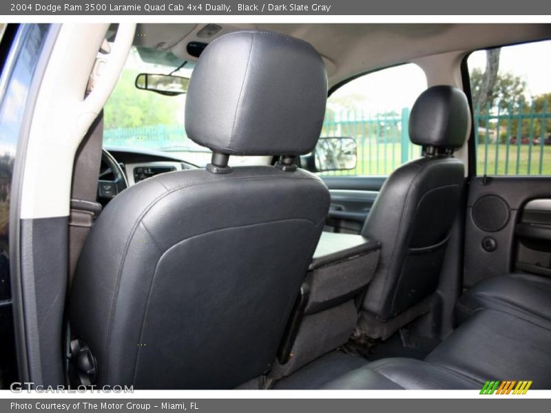 Black / Dark Slate Gray 2004 Dodge Ram 3500 Laramie Quad Cab 4x4 Dually