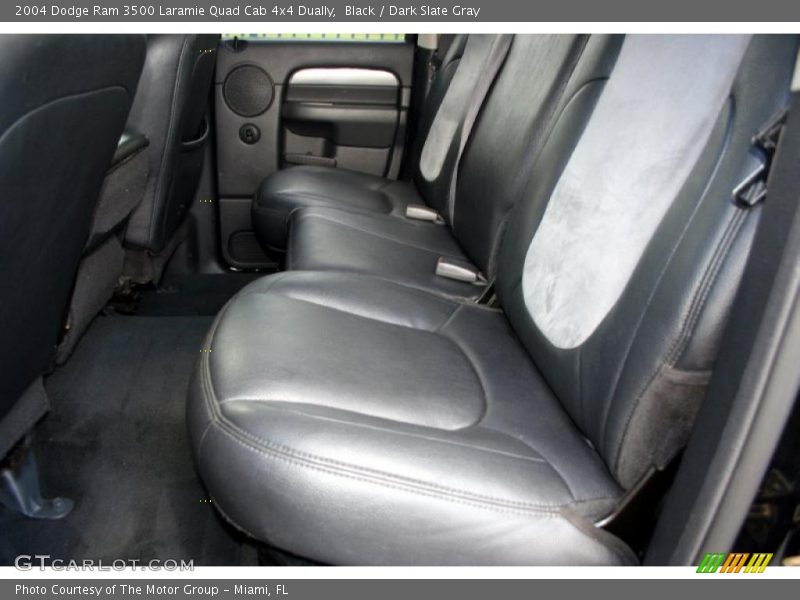 Black / Dark Slate Gray 2004 Dodge Ram 3500 Laramie Quad Cab 4x4 Dually