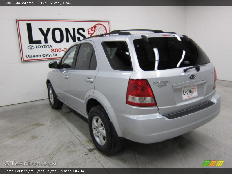 Silver / Gray 2006 Kia Sorento LX 4x4