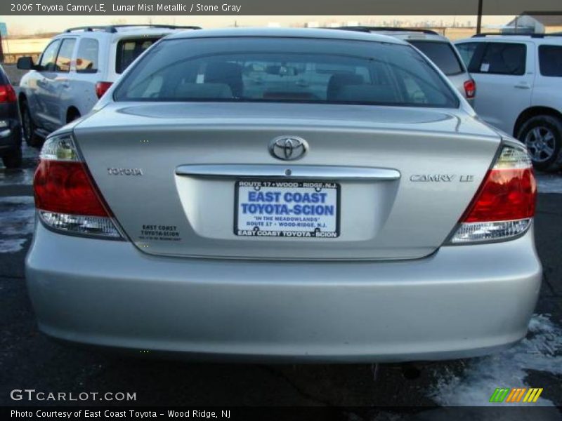 Lunar Mist Metallic / Stone Gray 2006 Toyota Camry LE