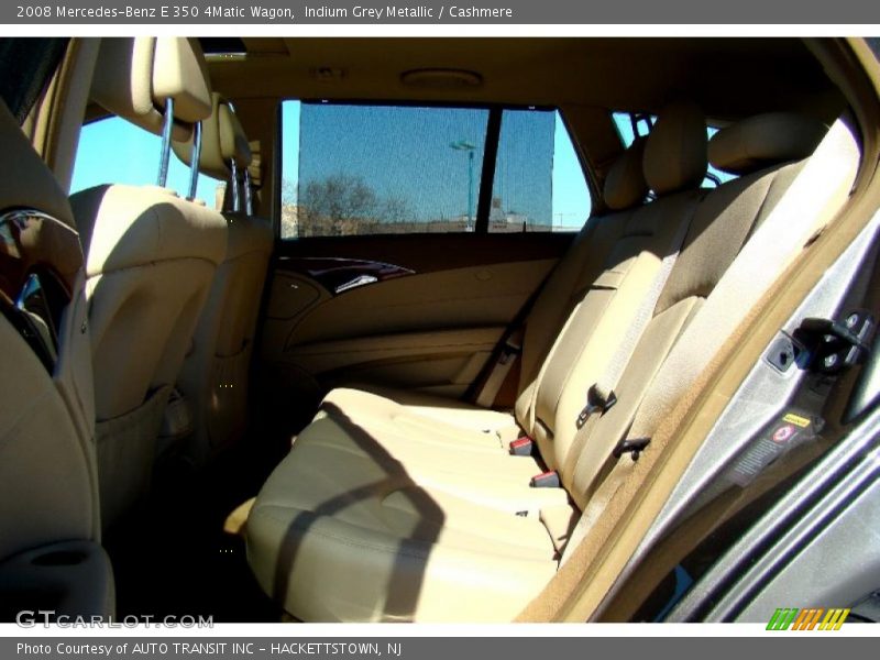 Indium Grey Metallic / Cashmere 2008 Mercedes-Benz E 350 4Matic Wagon