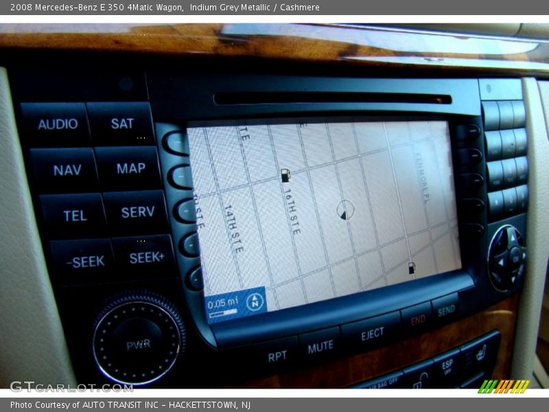 Indium Grey Metallic / Cashmere 2008 Mercedes-Benz E 350 4Matic Wagon