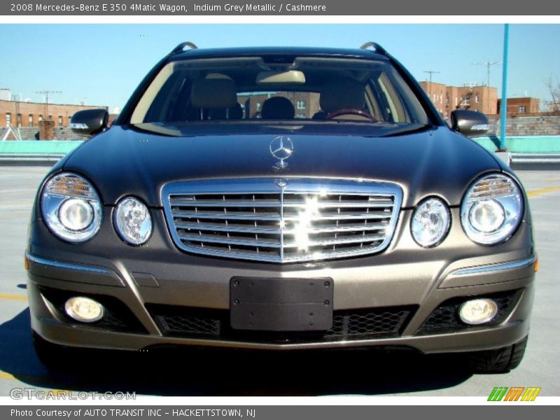 Indium Grey Metallic / Cashmere 2008 Mercedes-Benz E 350 4Matic Wagon