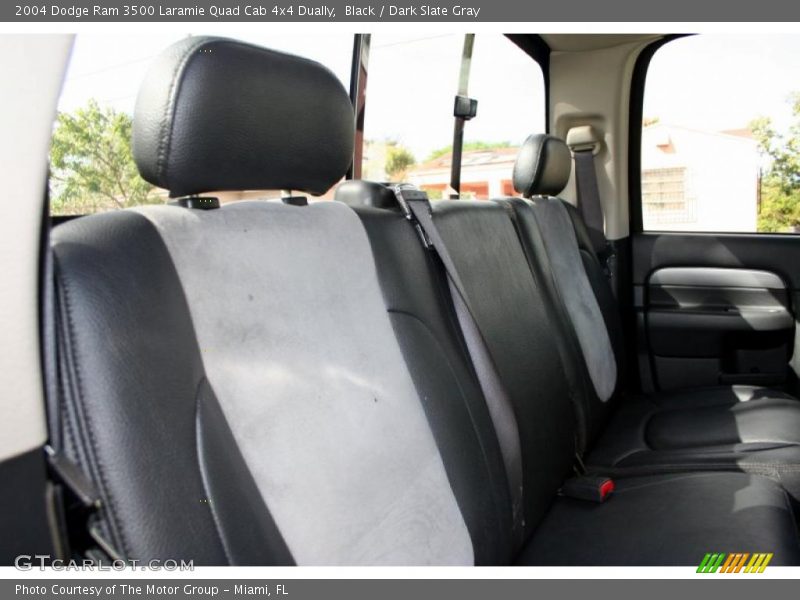 Black / Dark Slate Gray 2004 Dodge Ram 3500 Laramie Quad Cab 4x4 Dually