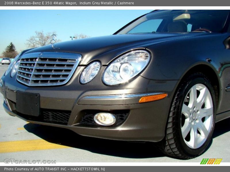 Indium Grey Metallic / Cashmere 2008 Mercedes-Benz E 350 4Matic Wagon