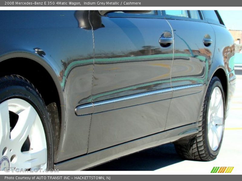 Indium Grey Metallic / Cashmere 2008 Mercedes-Benz E 350 4Matic Wagon