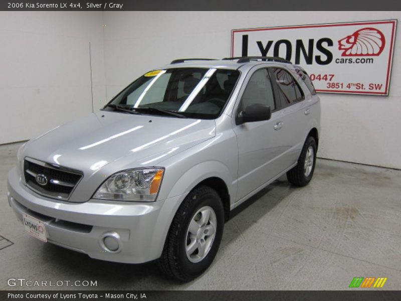 Silver / Gray 2006 Kia Sorento LX 4x4