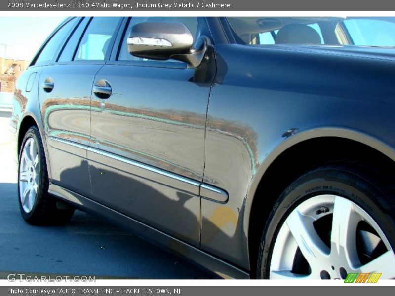 Indium Grey Metallic / Cashmere 2008 Mercedes-Benz E 350 4Matic Wagon