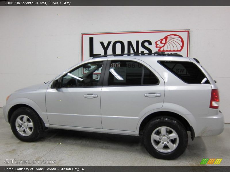 Silver / Gray 2006 Kia Sorento LX 4x4