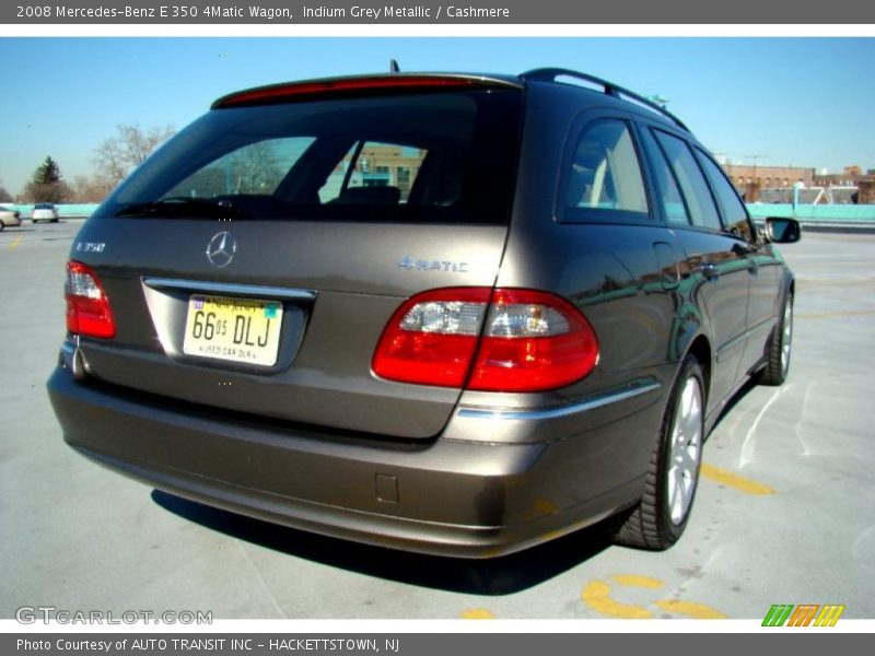 Indium Grey Metallic / Cashmere 2008 Mercedes-Benz E 350 4Matic Wagon