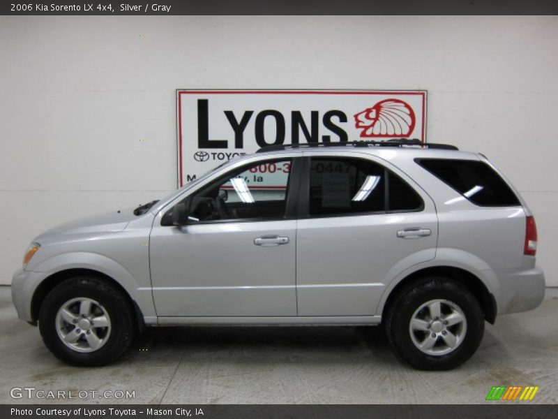 Silver / Gray 2006 Kia Sorento LX 4x4