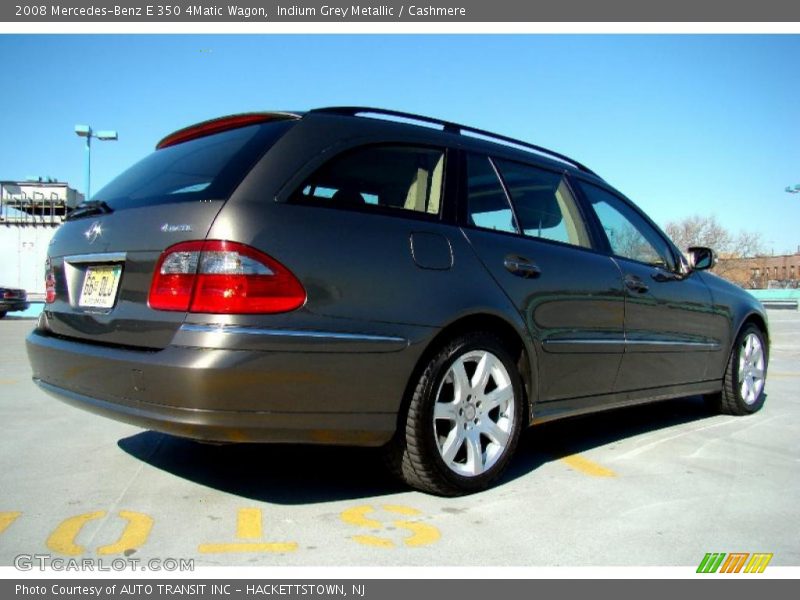 Indium Grey Metallic / Cashmere 2008 Mercedes-Benz E 350 4Matic Wagon