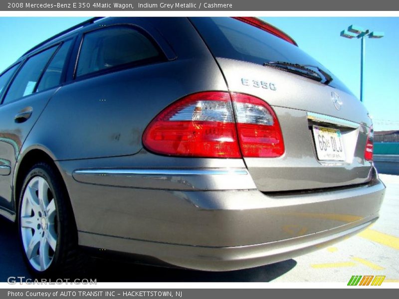 Indium Grey Metallic / Cashmere 2008 Mercedes-Benz E 350 4Matic Wagon