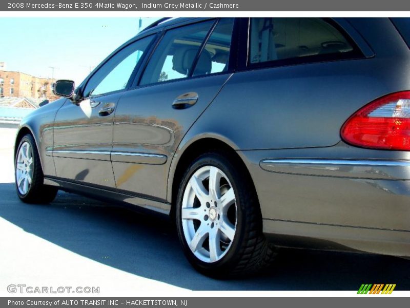 Indium Grey Metallic / Cashmere 2008 Mercedes-Benz E 350 4Matic Wagon