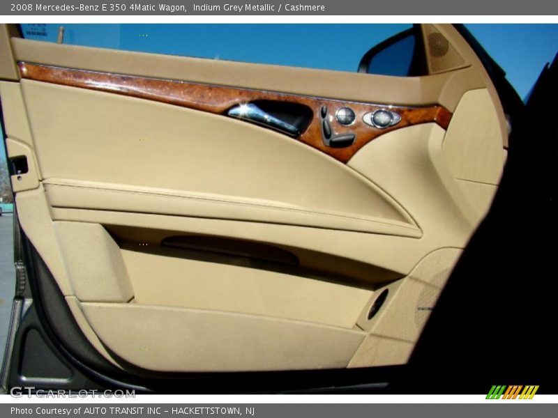 Indium Grey Metallic / Cashmere 2008 Mercedes-Benz E 350 4Matic Wagon