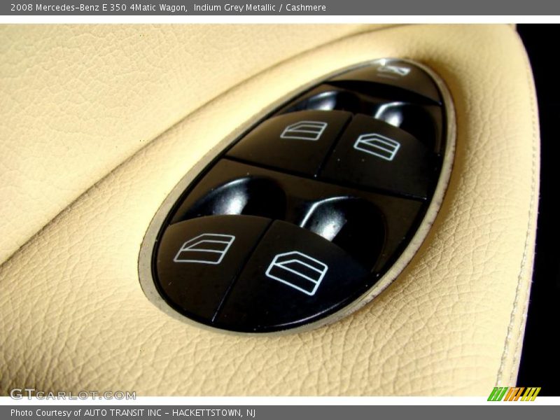 Indium Grey Metallic / Cashmere 2008 Mercedes-Benz E 350 4Matic Wagon