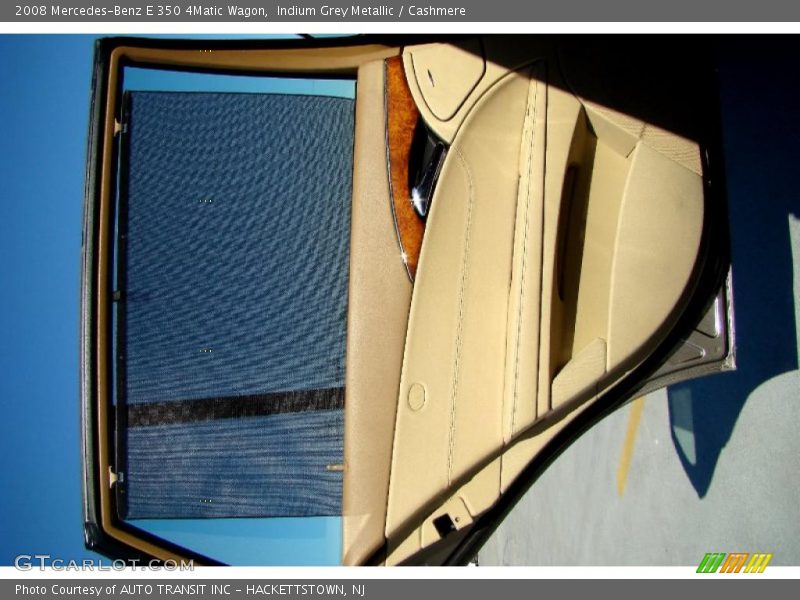 Indium Grey Metallic / Cashmere 2008 Mercedes-Benz E 350 4Matic Wagon