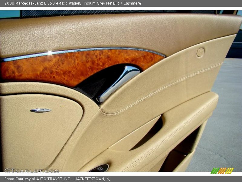 Indium Grey Metallic / Cashmere 2008 Mercedes-Benz E 350 4Matic Wagon