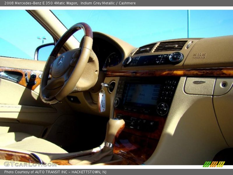 Indium Grey Metallic / Cashmere 2008 Mercedes-Benz E 350 4Matic Wagon