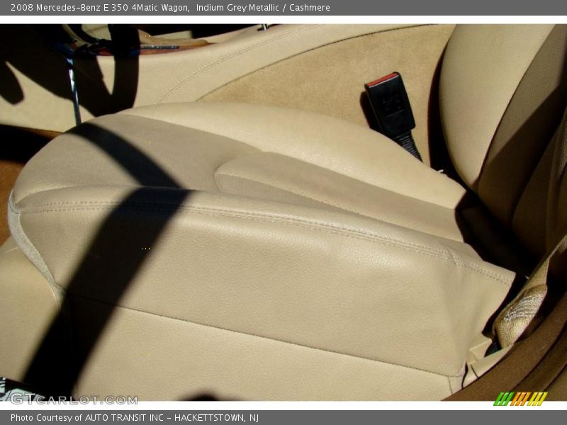 Indium Grey Metallic / Cashmere 2008 Mercedes-Benz E 350 4Matic Wagon