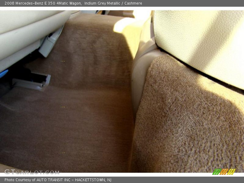 Indium Grey Metallic / Cashmere 2008 Mercedes-Benz E 350 4Matic Wagon