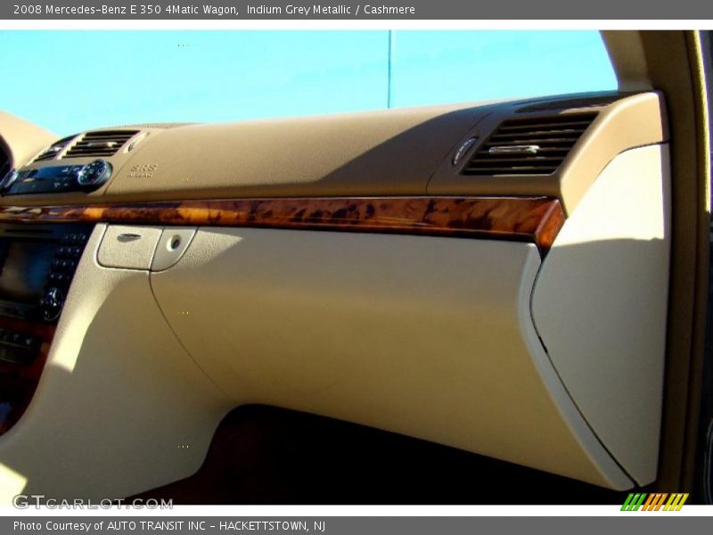 Indium Grey Metallic / Cashmere 2008 Mercedes-Benz E 350 4Matic Wagon