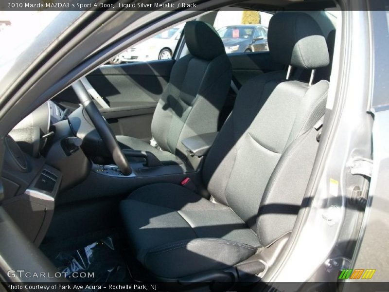 Liquid Silver Metallic / Black 2010 Mazda MAZDA3 s Sport 4 Door