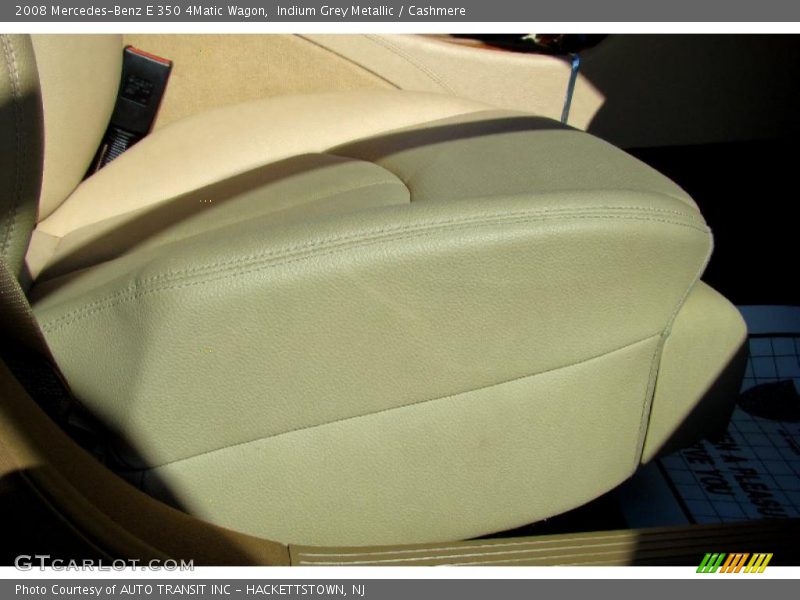 Indium Grey Metallic / Cashmere 2008 Mercedes-Benz E 350 4Matic Wagon