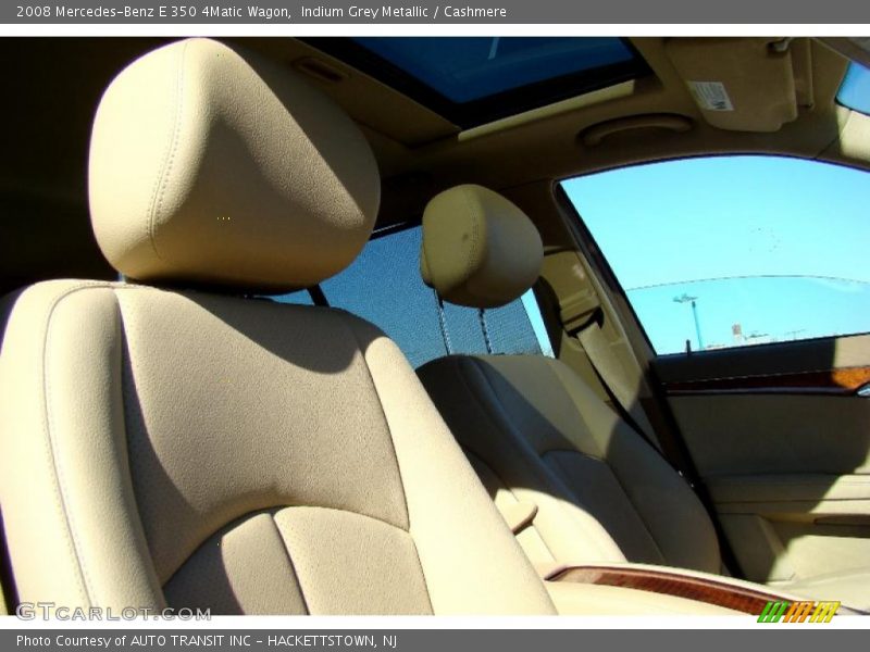 Indium Grey Metallic / Cashmere 2008 Mercedes-Benz E 350 4Matic Wagon