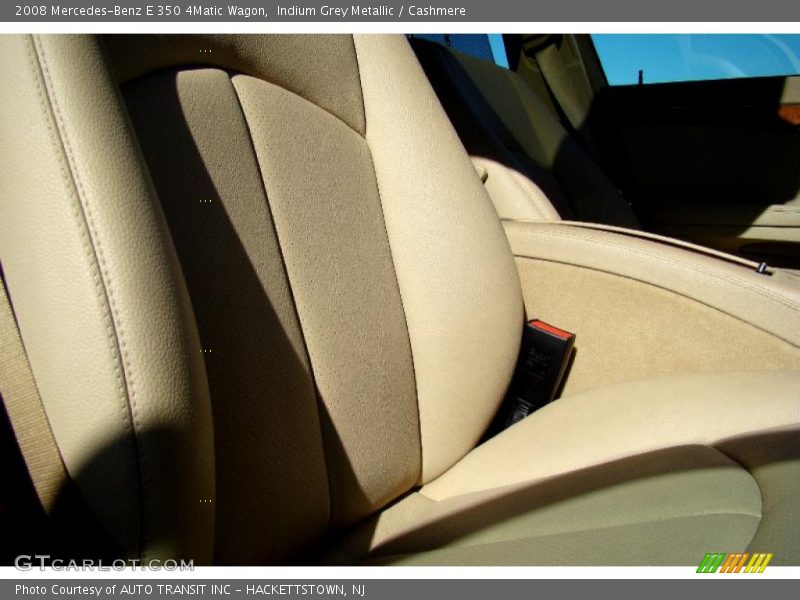 Indium Grey Metallic / Cashmere 2008 Mercedes-Benz E 350 4Matic Wagon