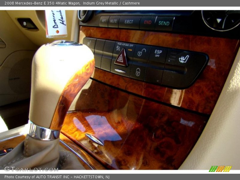 Indium Grey Metallic / Cashmere 2008 Mercedes-Benz E 350 4Matic Wagon