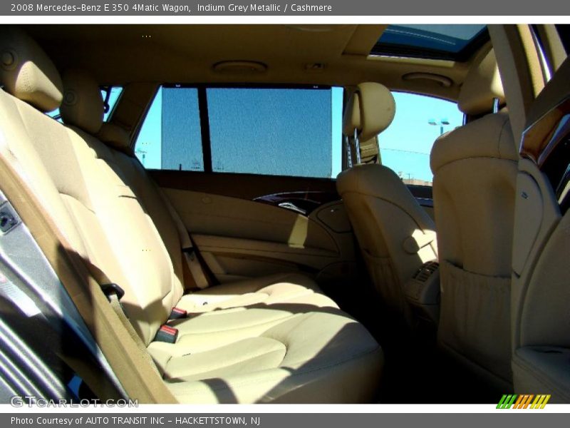 Indium Grey Metallic / Cashmere 2008 Mercedes-Benz E 350 4Matic Wagon