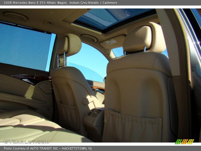 Indium Grey Metallic / Cashmere 2008 Mercedes-Benz E 350 4Matic Wagon