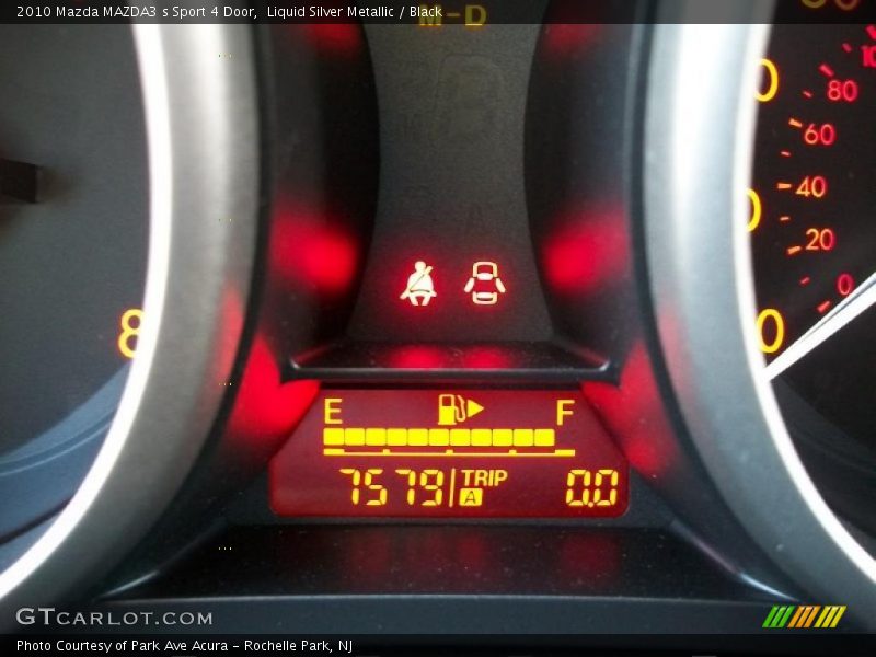 Liquid Silver Metallic / Black 2010 Mazda MAZDA3 s Sport 4 Door