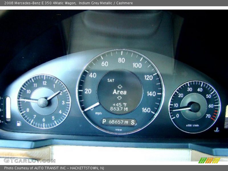  2008 E 350 4Matic Wagon 350 4Matic Wagon Gauges