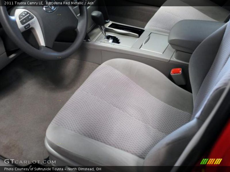 Barcelona Red Metallic / Ash 2011 Toyota Camry LE